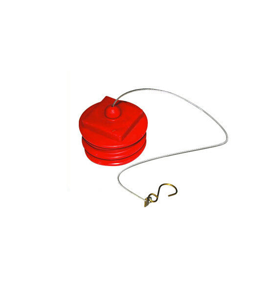 QLD Male thread 65mm Poly UV treated plug & wire