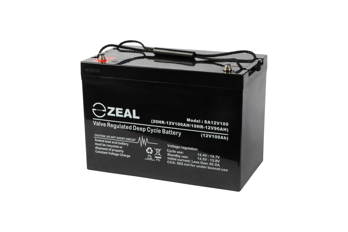 Predator12V 100Ah Sealed Lead Acid Battery | by Firebox Australia
