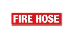 Self-adhesive PVC Fire hose location Label - Premium  from Firebox - Shop now at Firebox Australia