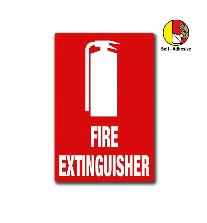 Self-adhesive extinguisher location sign - Premium  from Firebox - Shop now at Firebox Australia