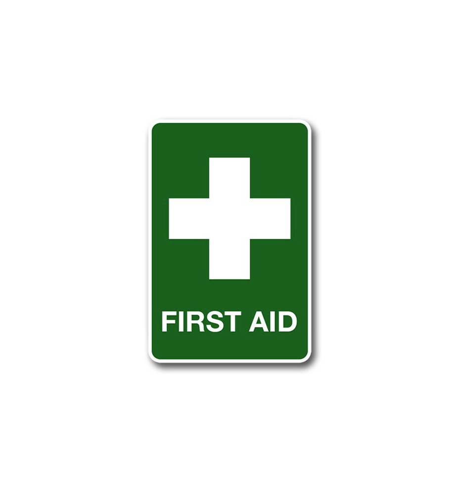 Small Self-adhesive PVC First aid location Sign - Premium  from Firebox - Shop now at Firebox Australia