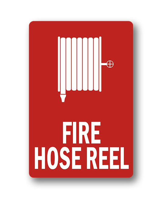 Self-adhesive Medium Fire hose reel location Sign - Premium  from Firebox - Shop now at Firebox Australia