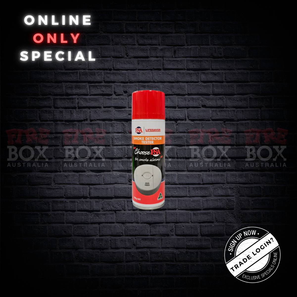 PSA Smoke Detector Tester 100g