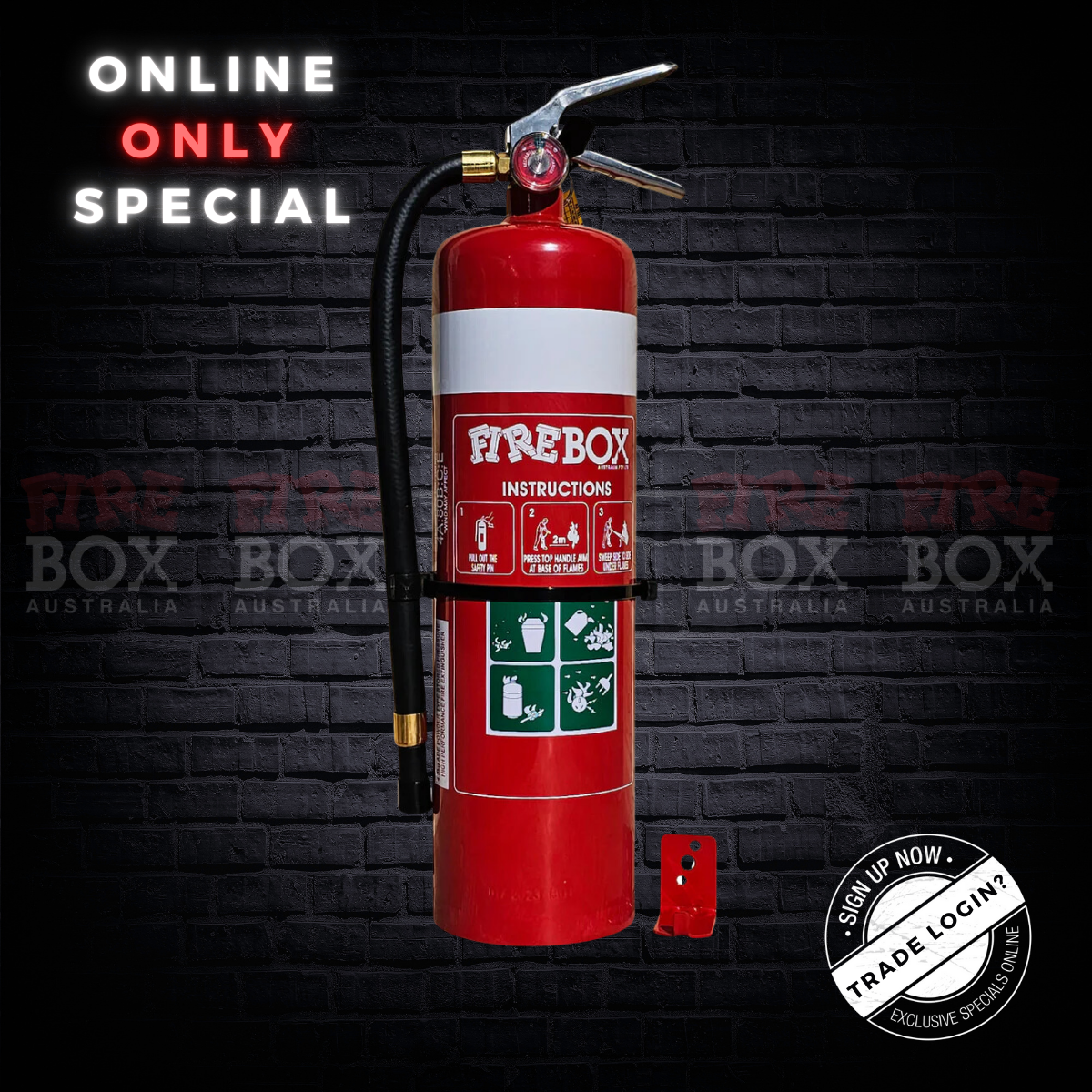 4.5kg High Performance Dry Chemical Powder Extinguisher