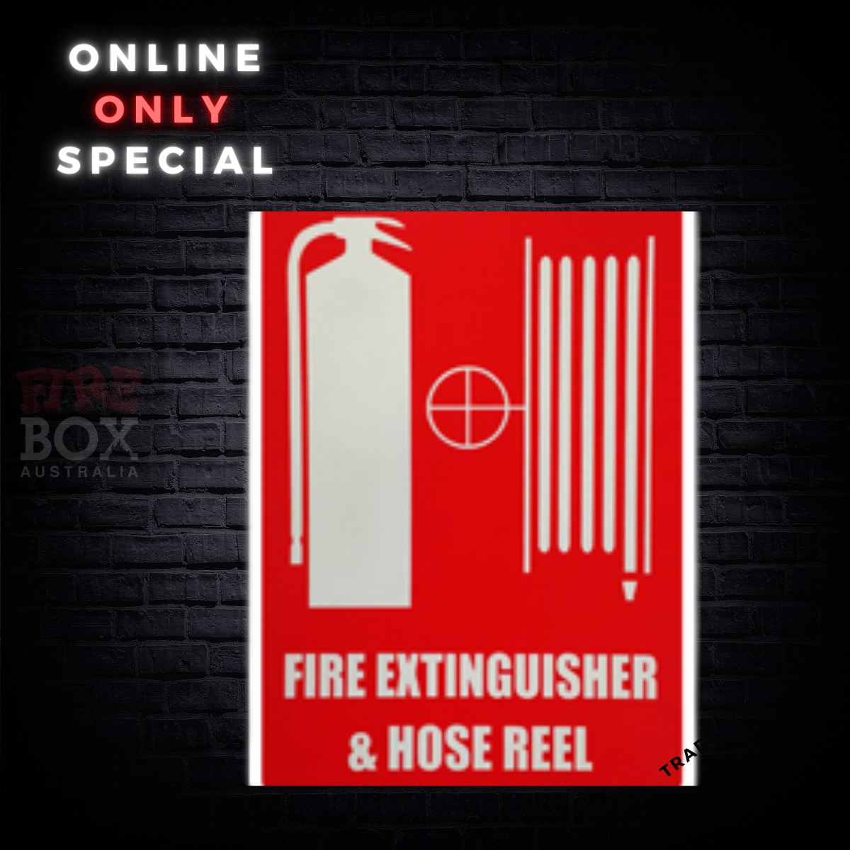 Small Extinguisher & Hose Reel Location Sign