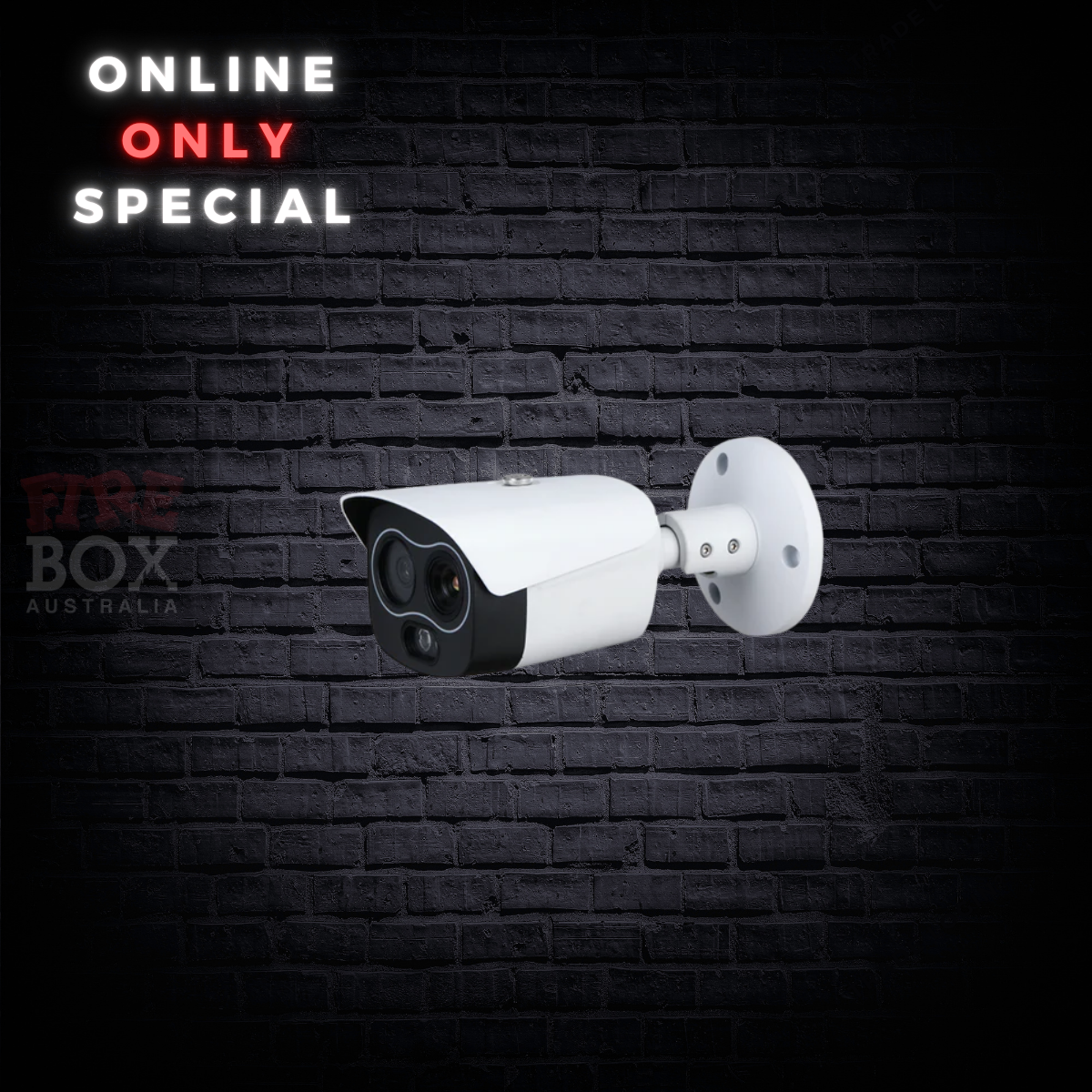 4MP Thermal Network Hybrid Bullet AI Camera IP67 rated