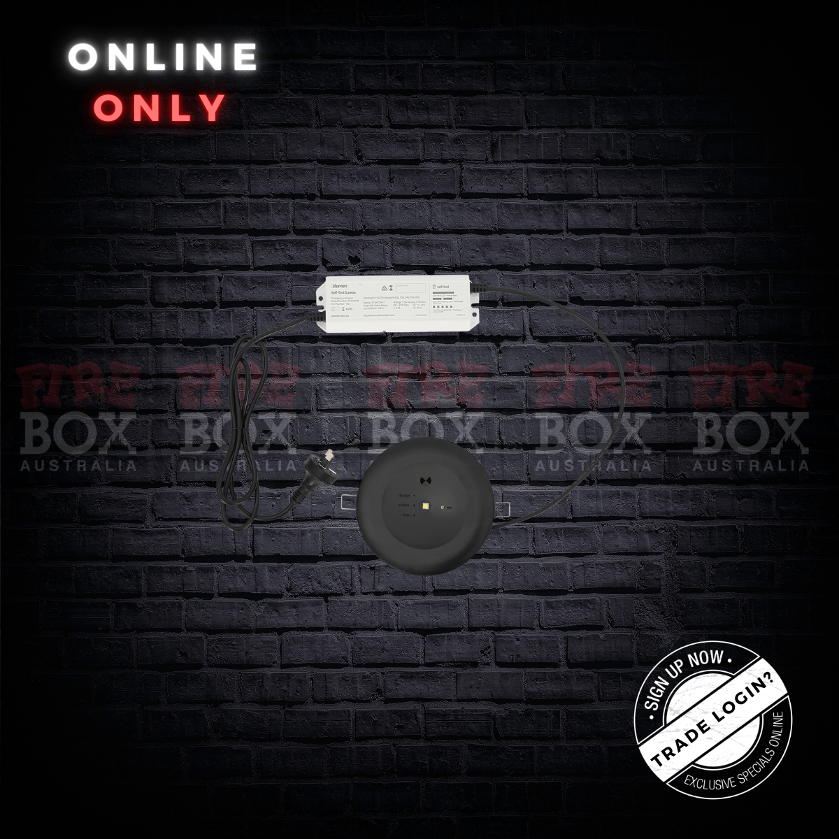 LED Black Spitfire - Self Testing