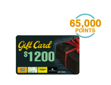 $1200 Gift Cards