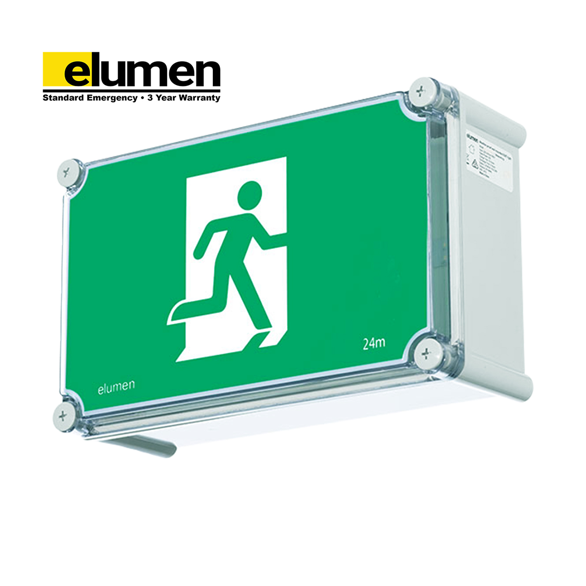 LED IP65 Exit Light - Emergency - Premium Exit & Emergency Lighting from elumen - Shop now at Firebox Australia