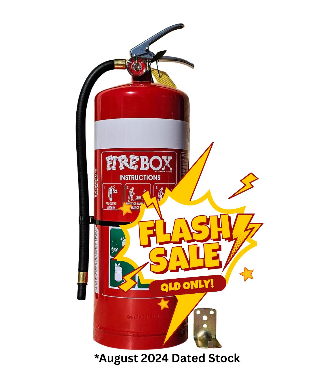 9kg High Performance Dry Chemical Powder Extinguisher - QLD Sale